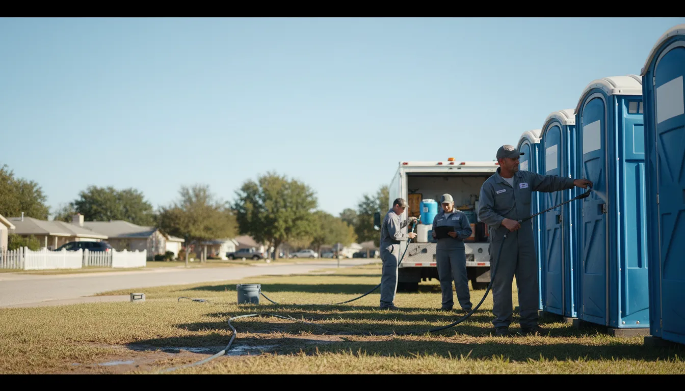 Long-Term Portable Toilet Rental in Fort Mccoy, FL near me